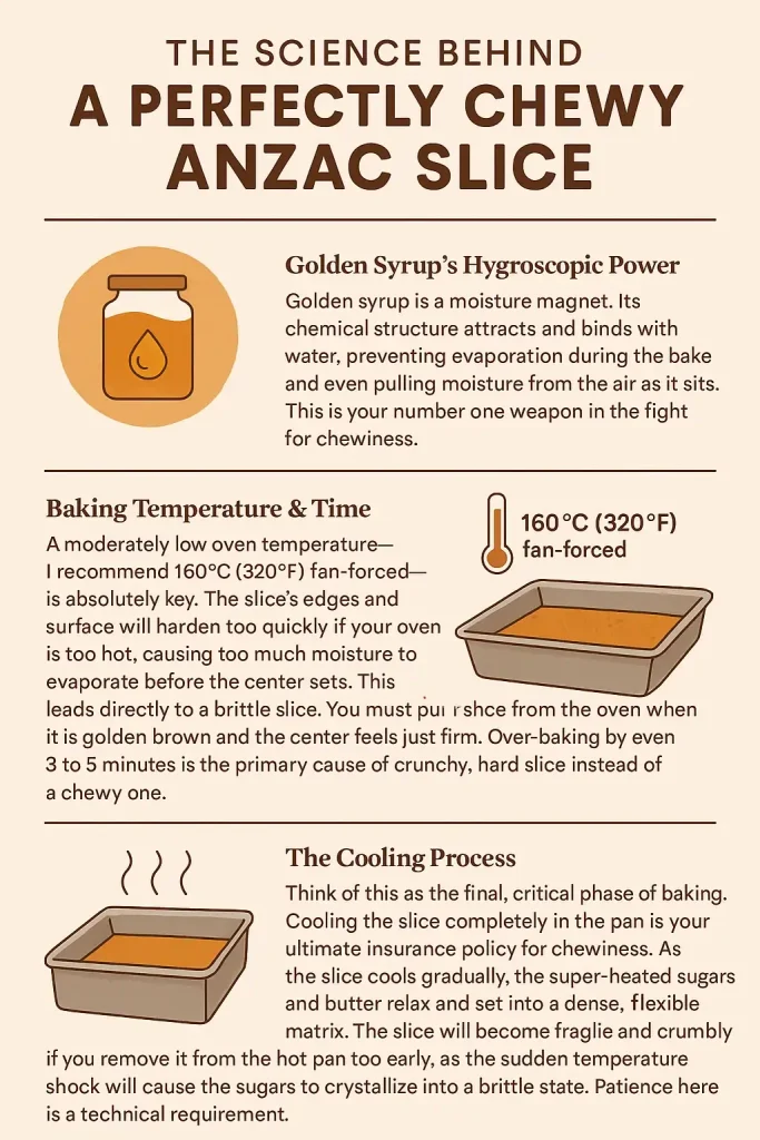 The Science Behind a Perfectly Chewy Anzac Slice